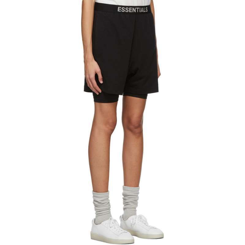 Fear Of God Essentials Jersey Short Black