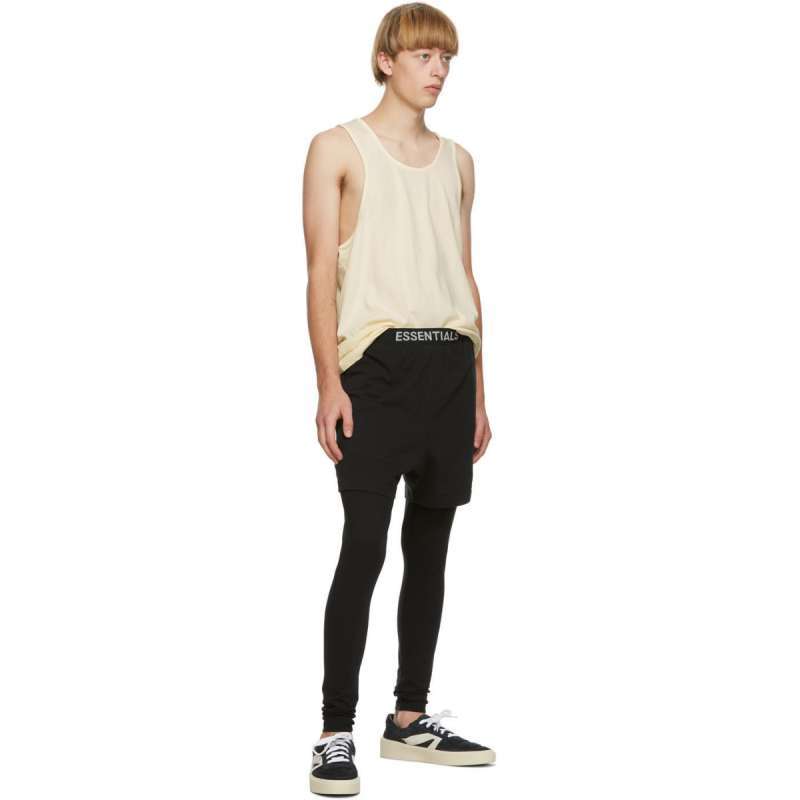 Fear Of God Essentials Jersey Short Black