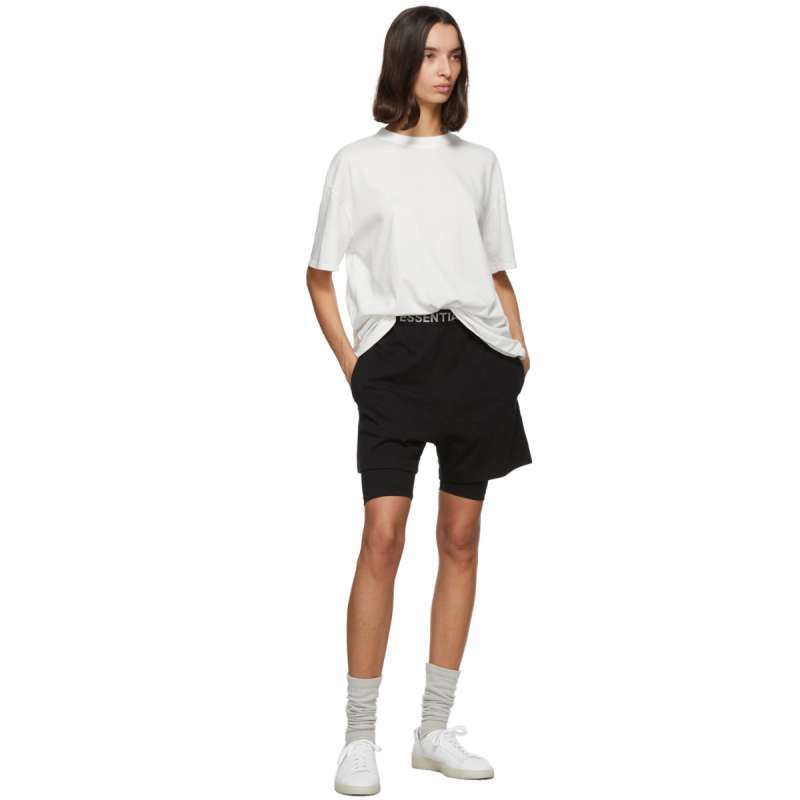 Fear Of God Essentials Jersey Short Black