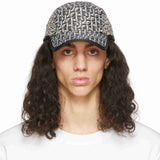 Kenzo Black & White Monogram Cap