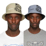 Kenzo Reversible Tiger Logo Print Bucket Hat