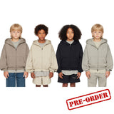 Fear Of God Essentials Kids Fleece Zip Up Hoodie