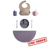 KITH Kids x Mushie Baby Essentials, Baby Bib, Cups, Placemat, Suction Plate