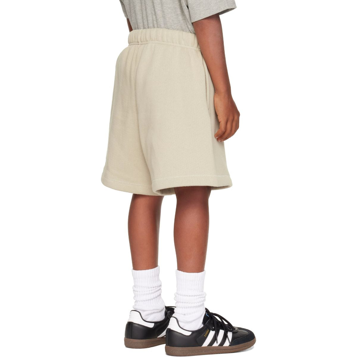 Fear of God Essentials Kids Fleece Soccer Shorts