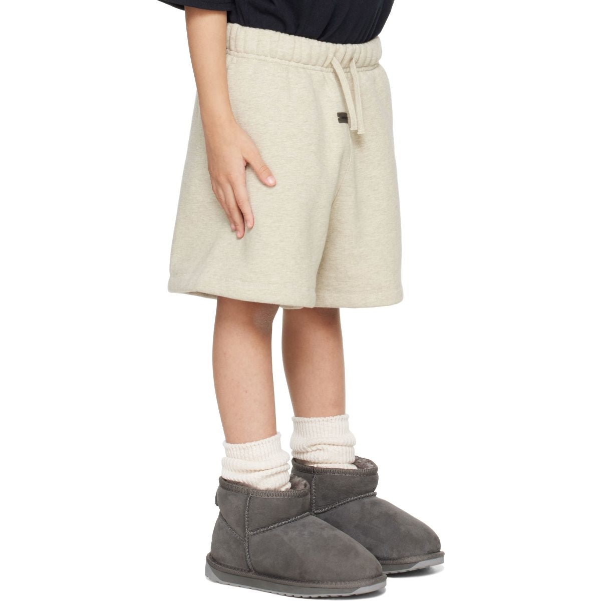 Fear of God Essentials Kids Fleece Soccer Shorts