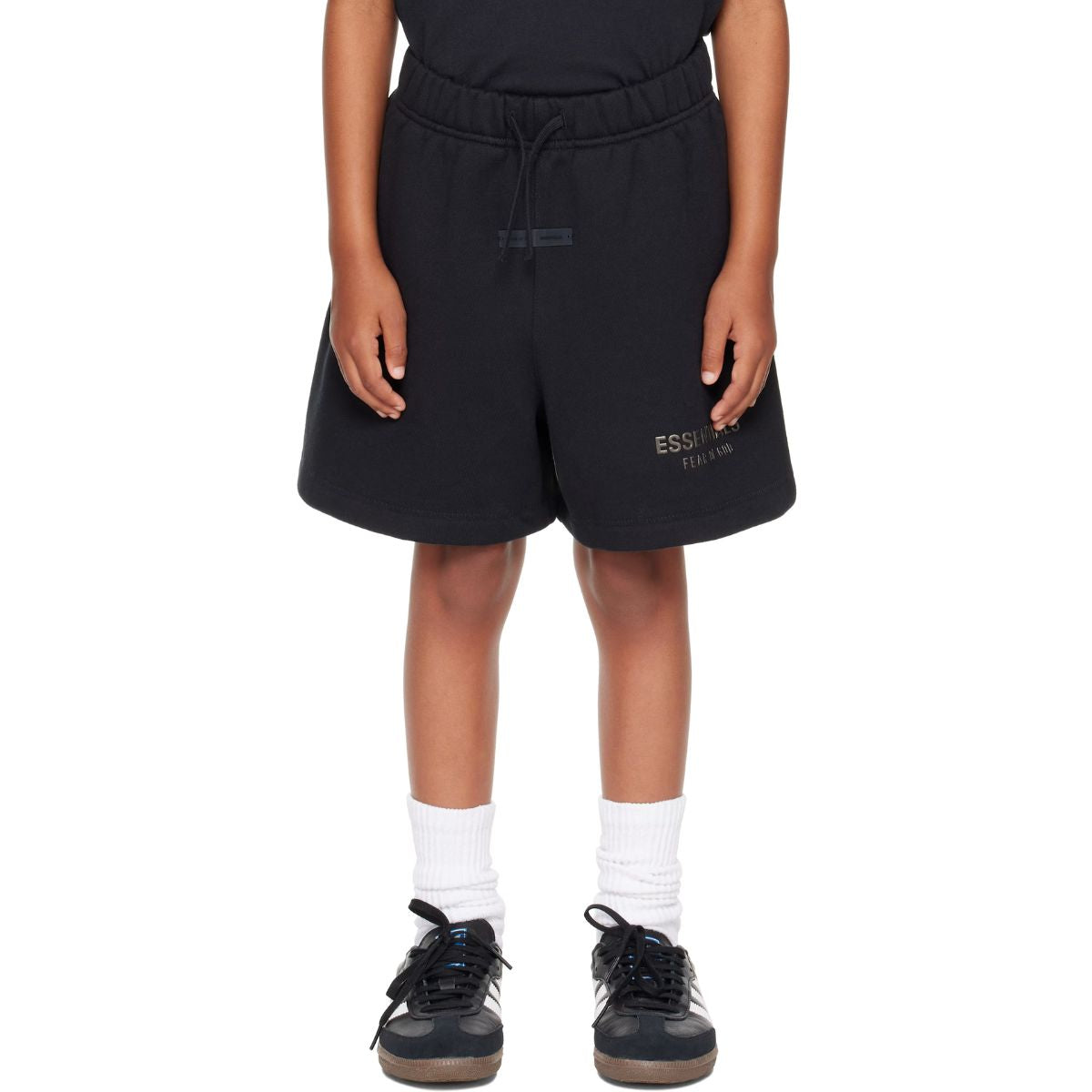 Fear of God Essentials Kids Fleece Soccer Shorts