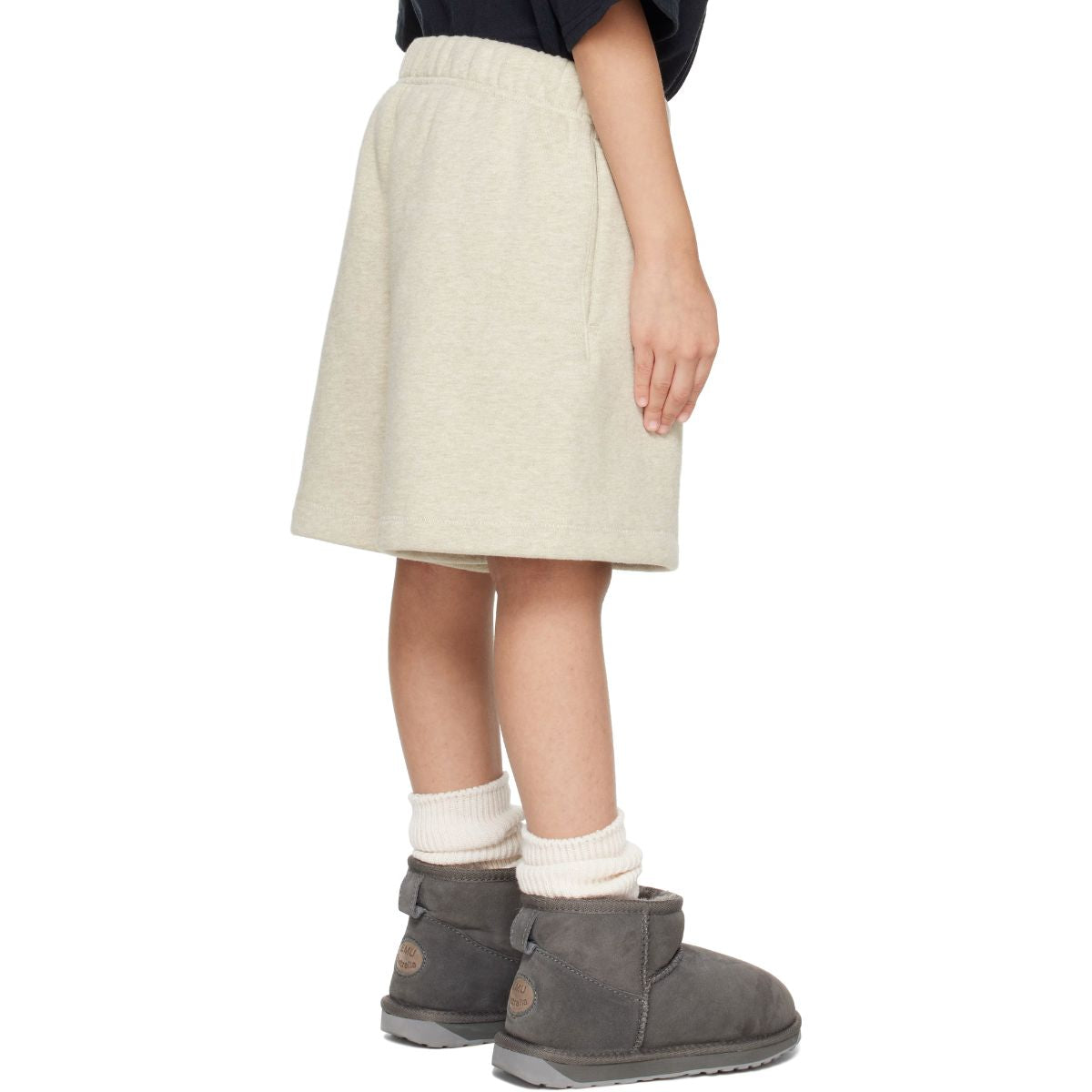 Fear of God Essentials Kids Fleece Soccer Shorts