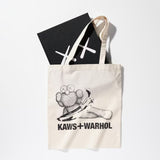 Uniqlo x KAWS x Warhol Book & Totebag Set