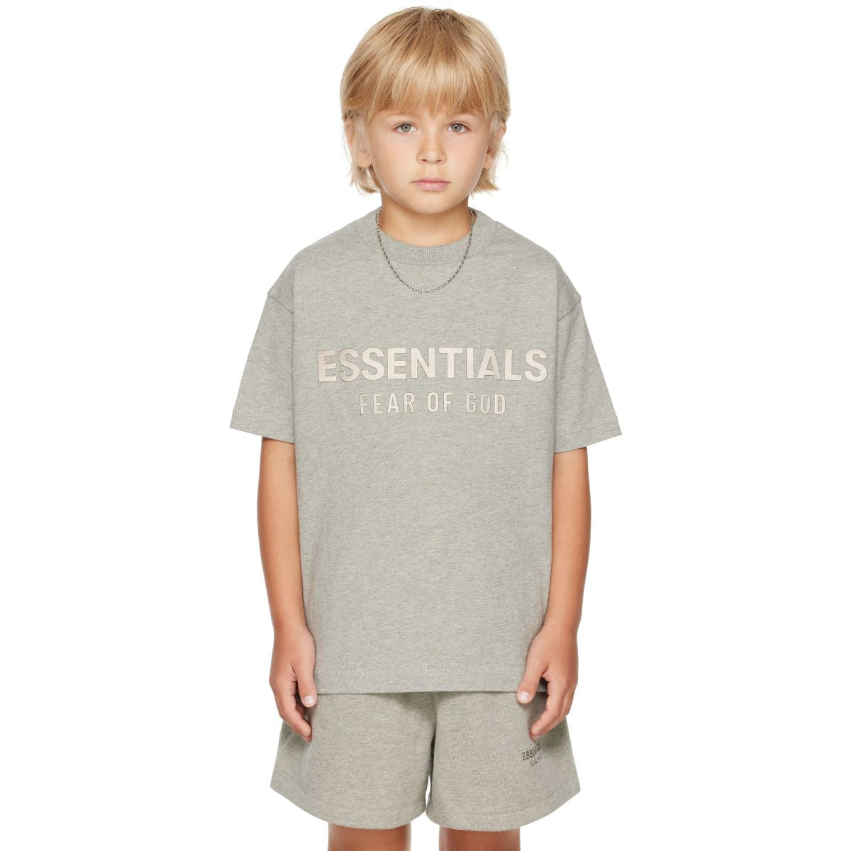 Fear Of God Essentials Kids Classic Crewneck T-shirt