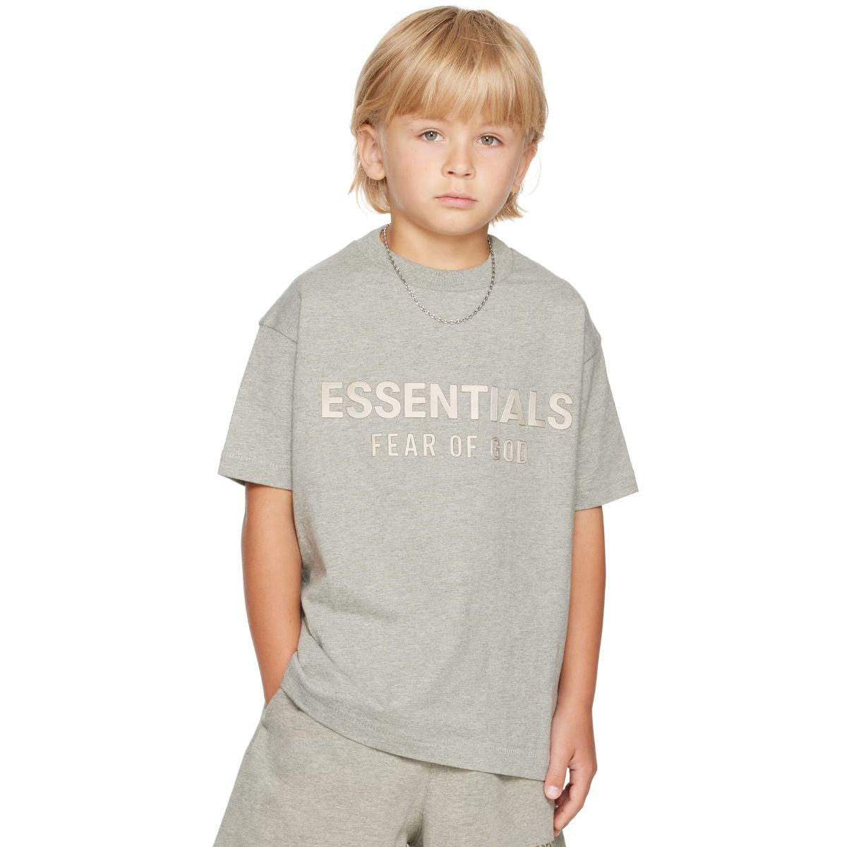 Fear Of God Essentials Kids Classic Crewneck T-shirt