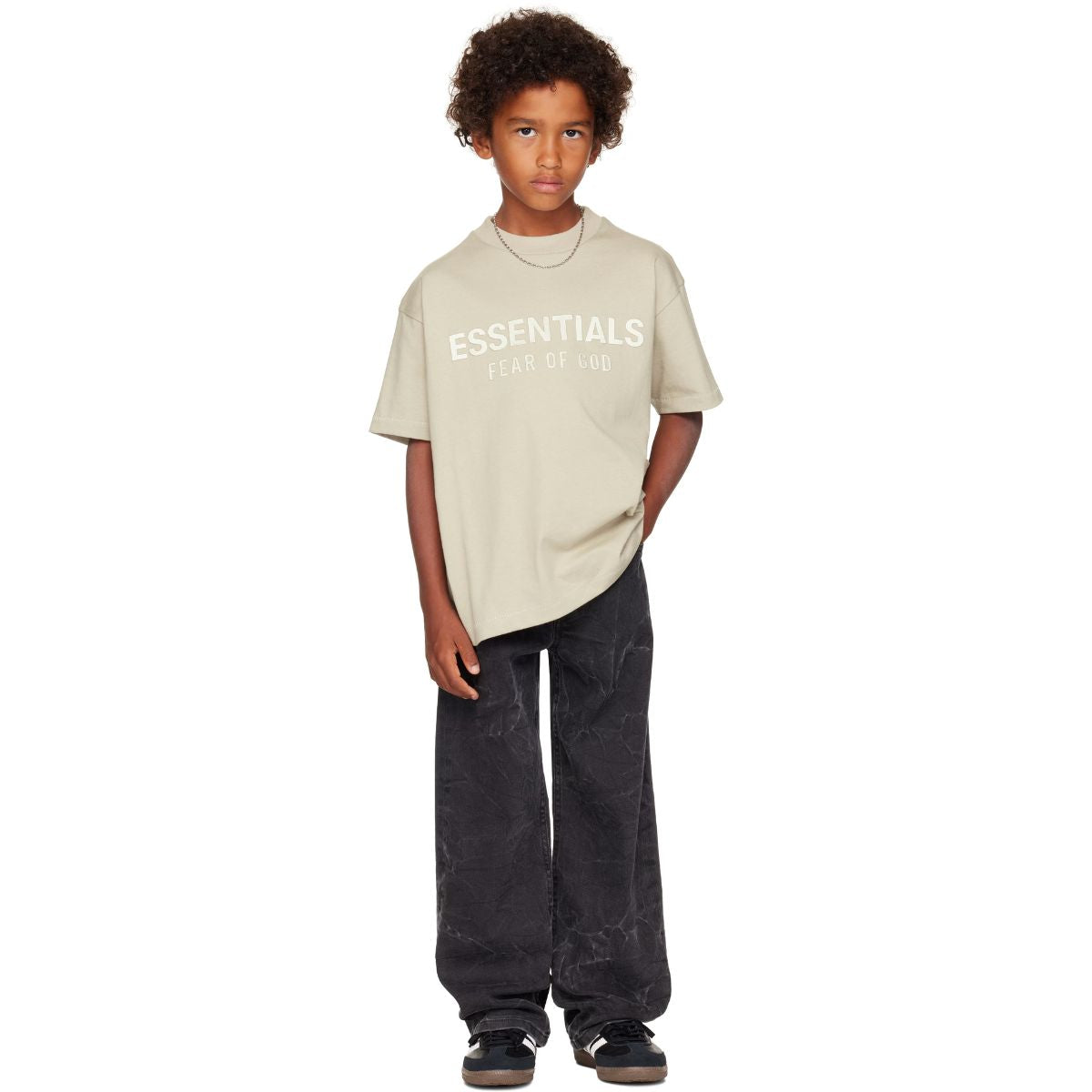 Fear Of God Essentials Kids Classic Crewneck T-shirt