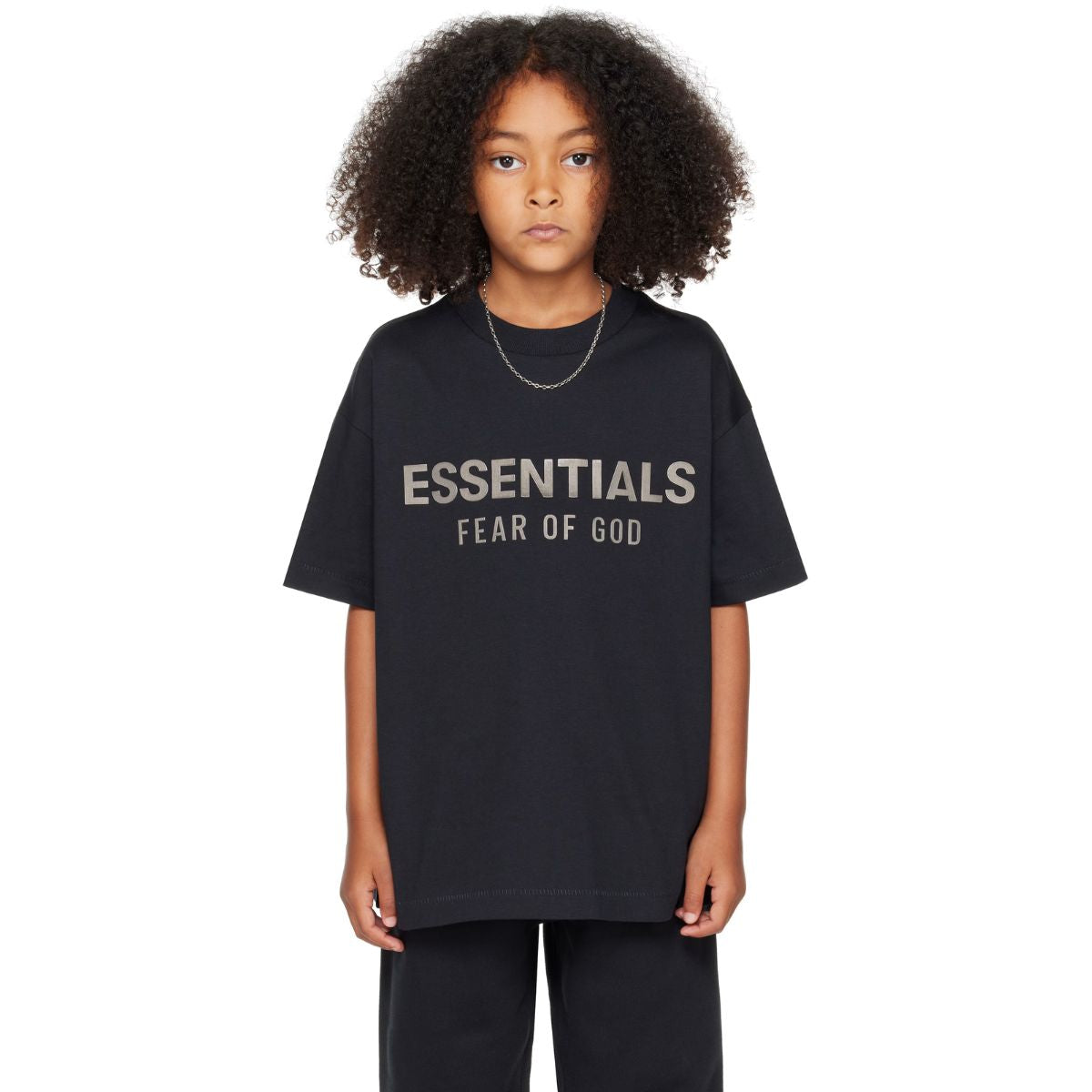 Fear Of God Essentials Kids Classic Crewneck T-shirt