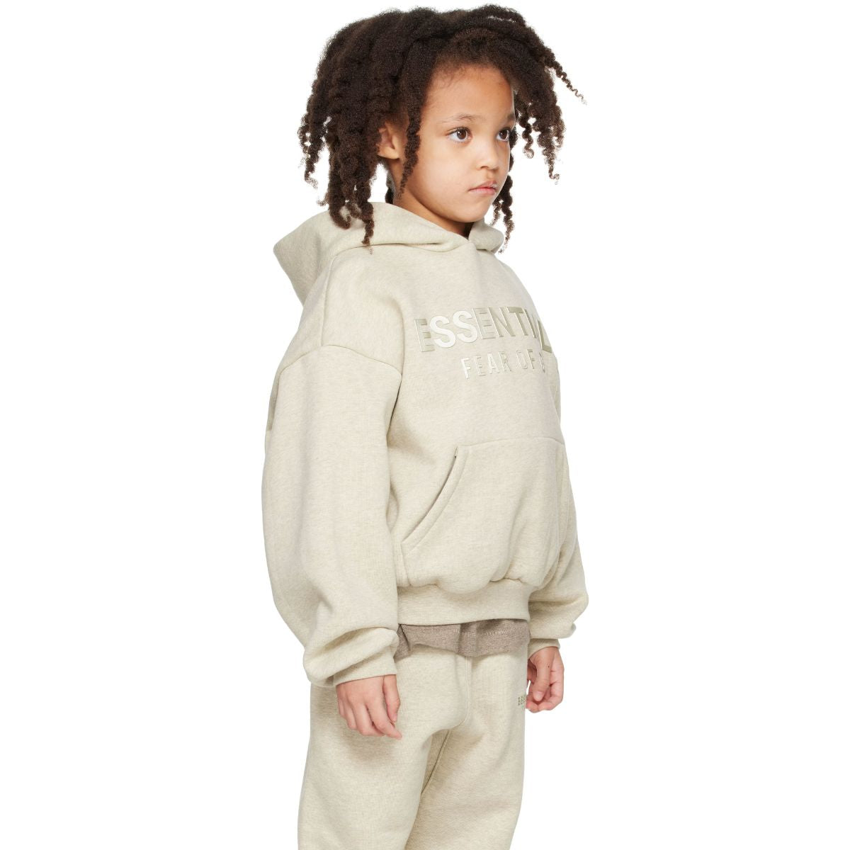 Fear Of God Essentials Kids Classic Fleece Hoodie