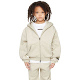 Fear Of God Essentials Kids Classic Fleece Zip-Up Hoodie