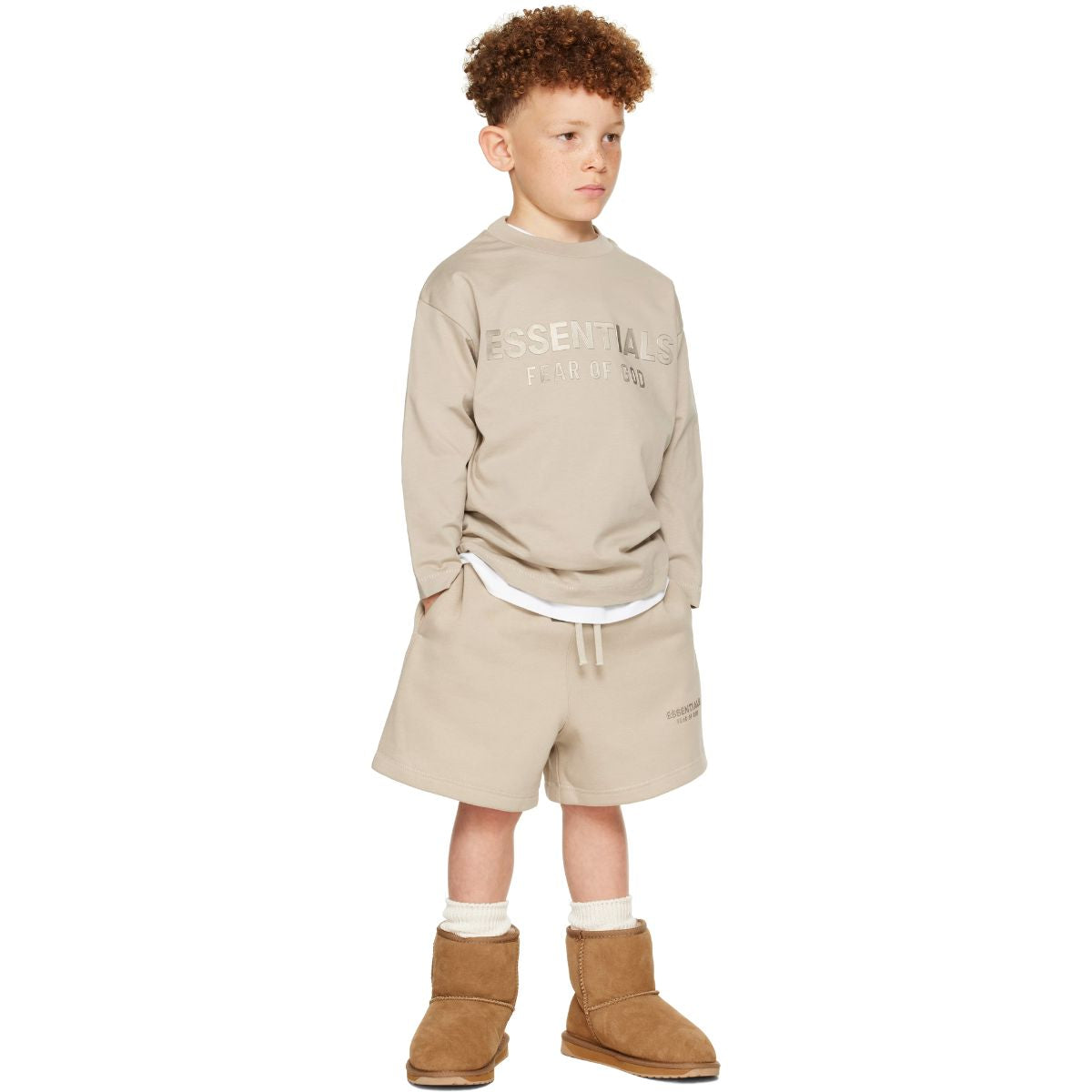 Fear of God Essentials Kids Classic Long Sleeve T-shirt