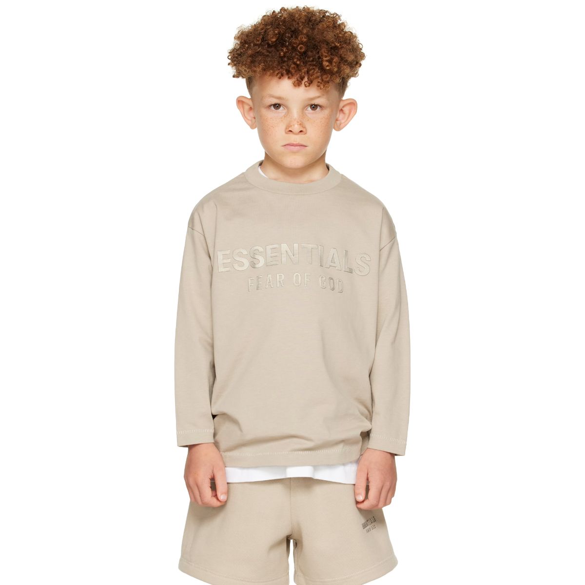Fear of God Essentials Kids Classic Long Sleeve T-shirt