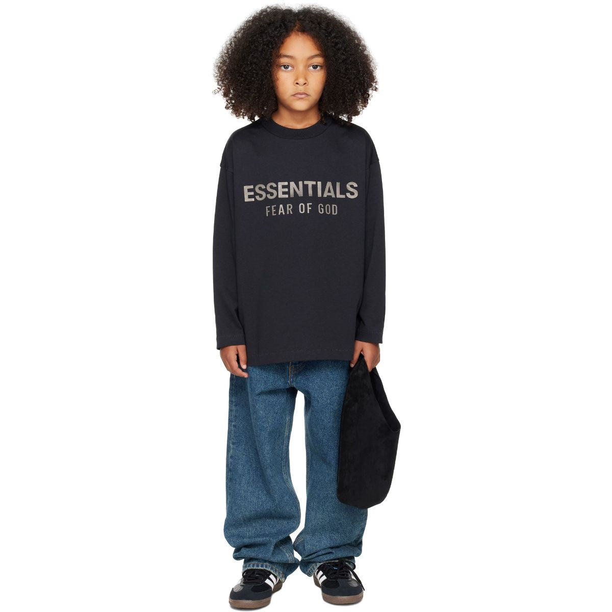 Fear of God Essentials Kids Classic Long Sleeve T-shirt