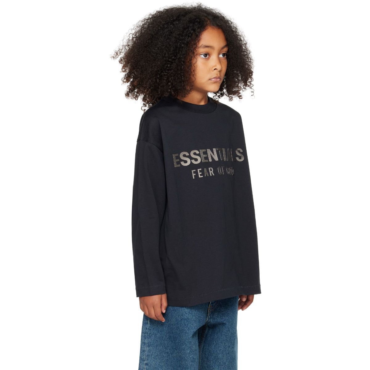 Fear of God Essentials Kids Classic Long Sleeve T-shirt