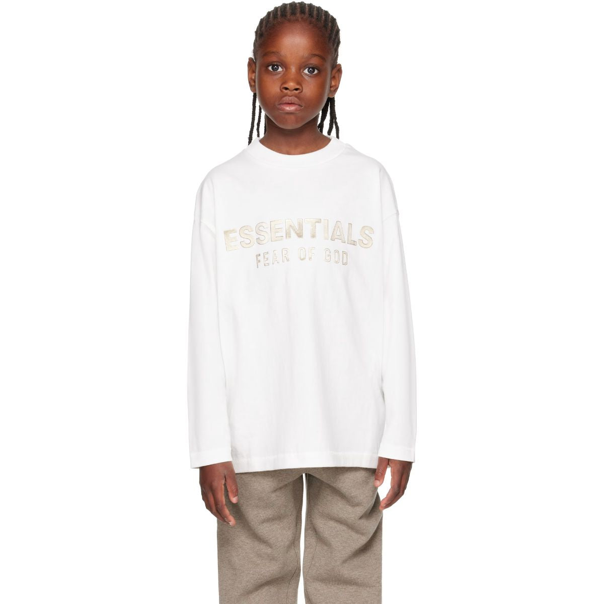 Fear of God Essentials Kids Classic Long Sleeve T-shirt