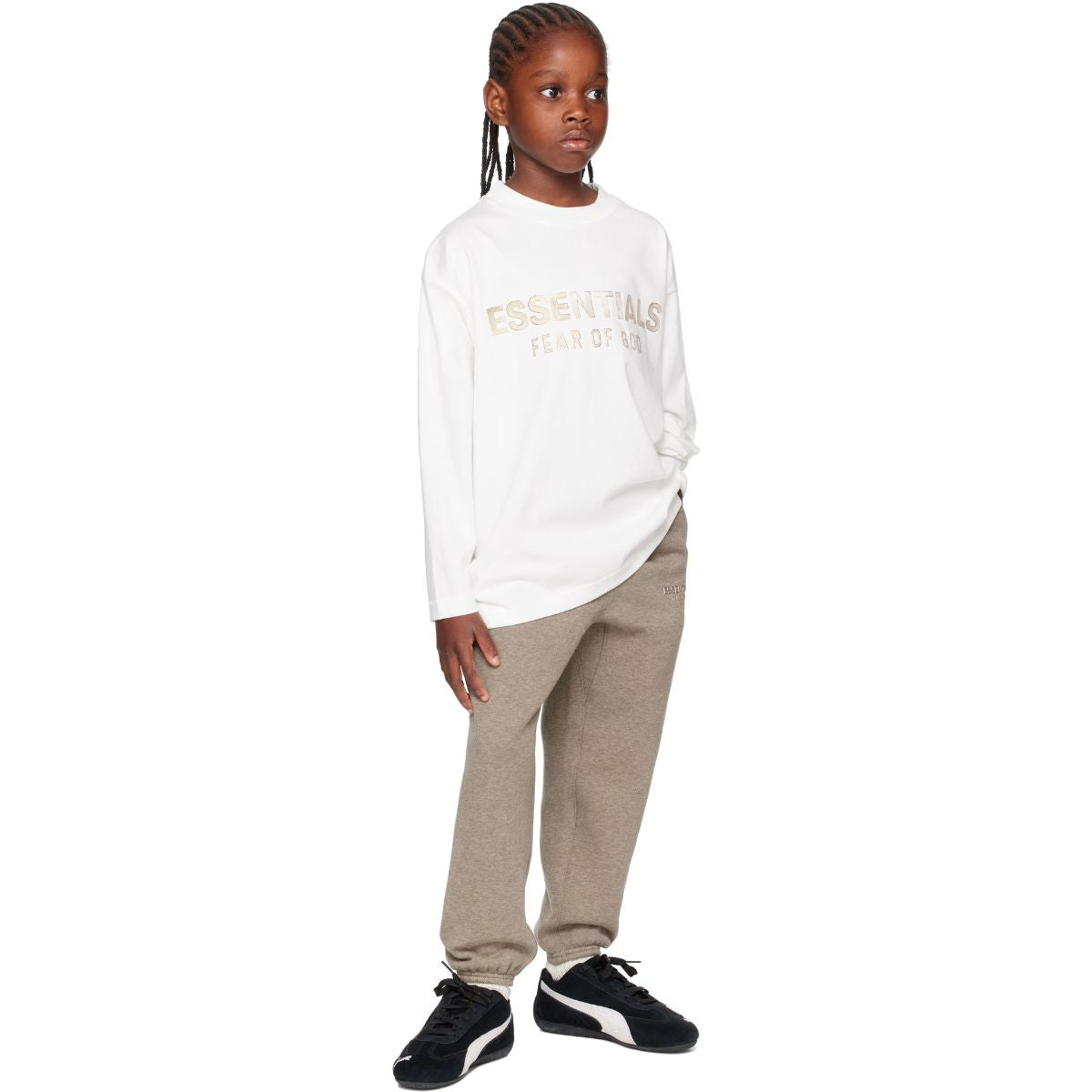 Fear of God Essentials Kids Classic Long Sleeve T-shirt