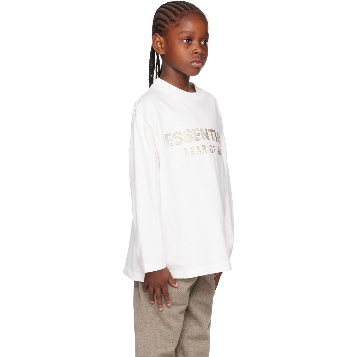 Fear of God Essentials Kids Classic Long Sleeve T-shirt