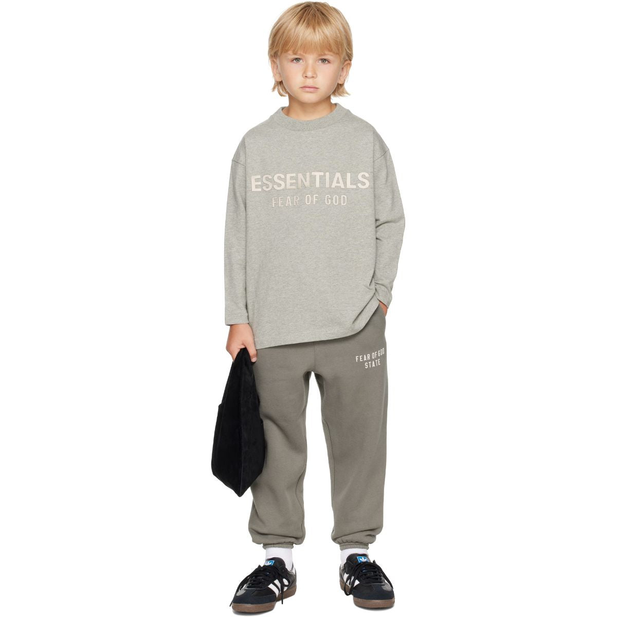 Fear of God Essentials Kids Classic Long Sleeve T-shirt