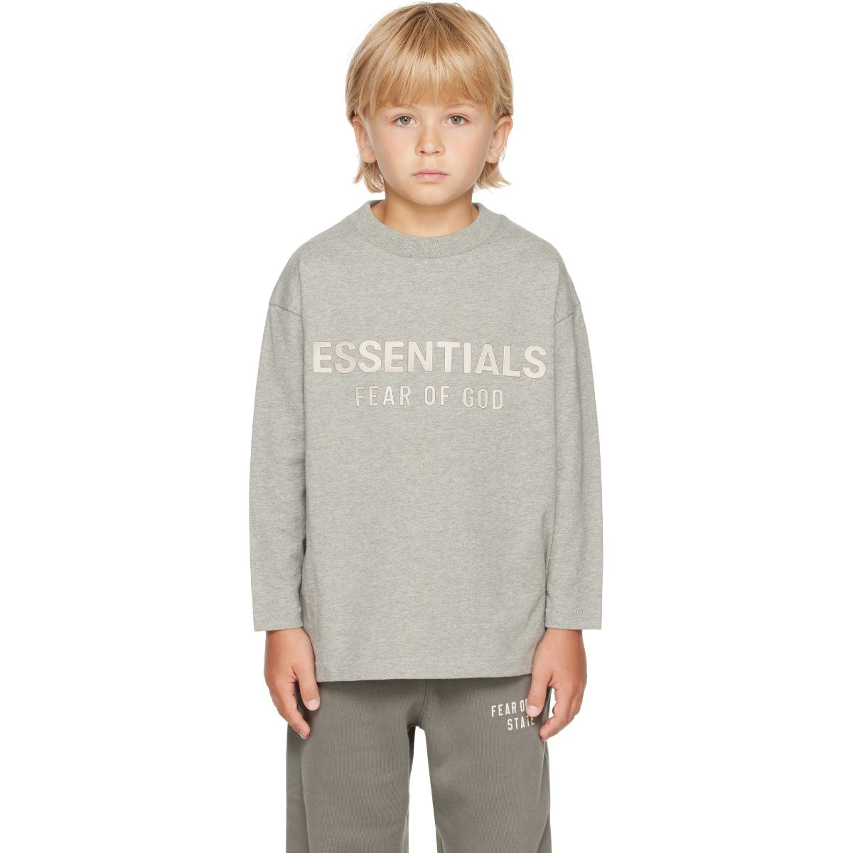 Fear of God Essentials Kids Classic Long Sleeve T-shirt