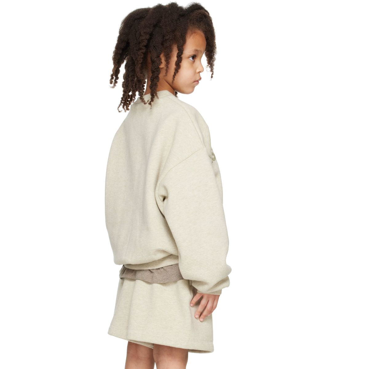 Fear Of God Essentials Kids Fleece Crewneck Sweatshirt
