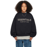 Fear Of God Essentials Kids Fleece Crewneck Sweatshirt