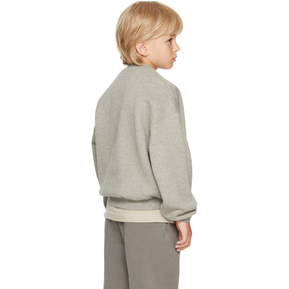 Fear Of God Essentials Kids Fleece Crewneck Sweatshirt