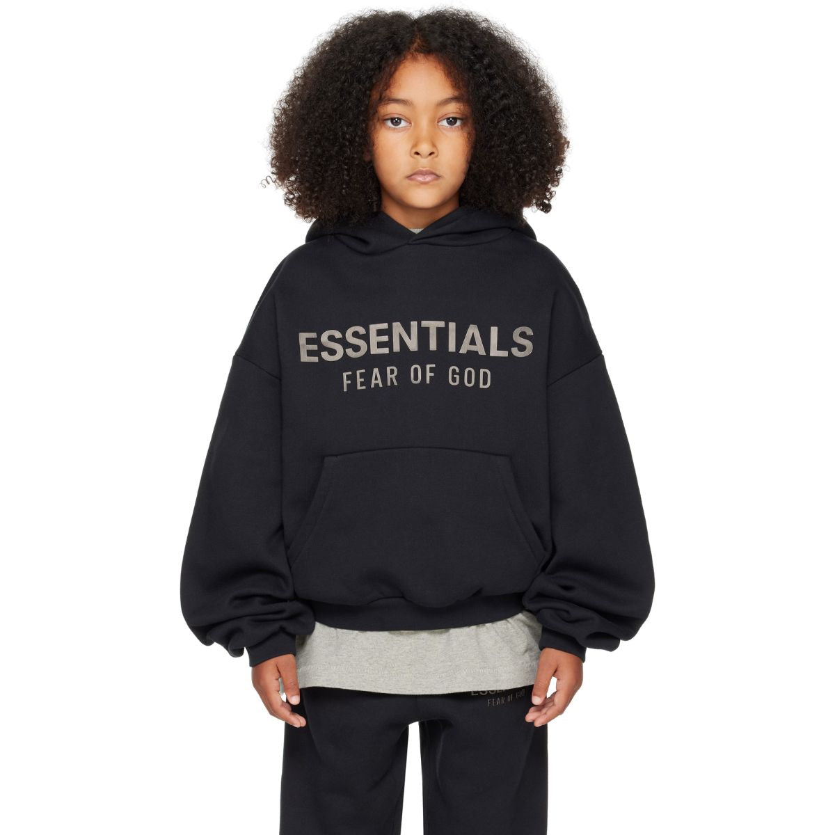 Fear Of God Essentials Kids Fleece Hoodie