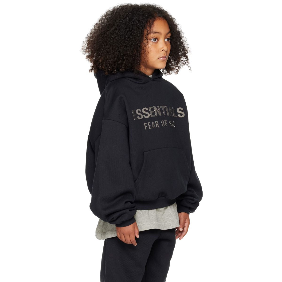 Fear Of God Essentials Kids Fleece Hoodie