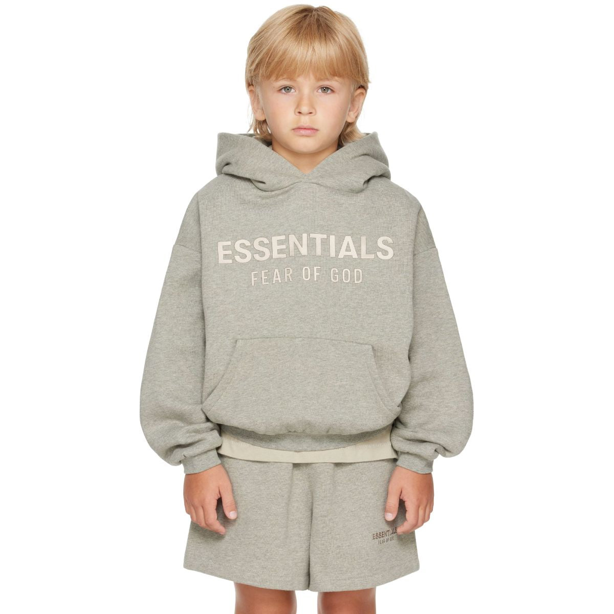 Fear Of God Essentials Kids Fleece Hoodie