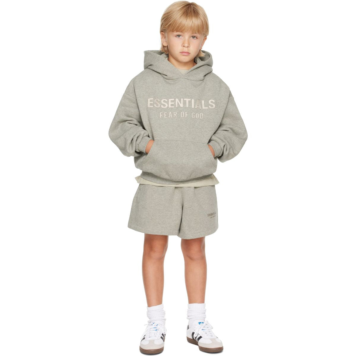 Fear Of God Essentials Kids Fleece Hoodie
