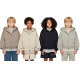 Fear Of God Essentials Kids Fleece Zip Up Hoodie