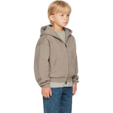 Fear Of God Essentials Kids Fleece Zip Up Hoodie