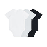 Kith Baby 3-Pack Core Short Sleeve Onesie Black