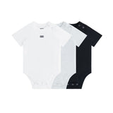 Kith Baby 3-Pack Core Short Sleeve Onesie Black
