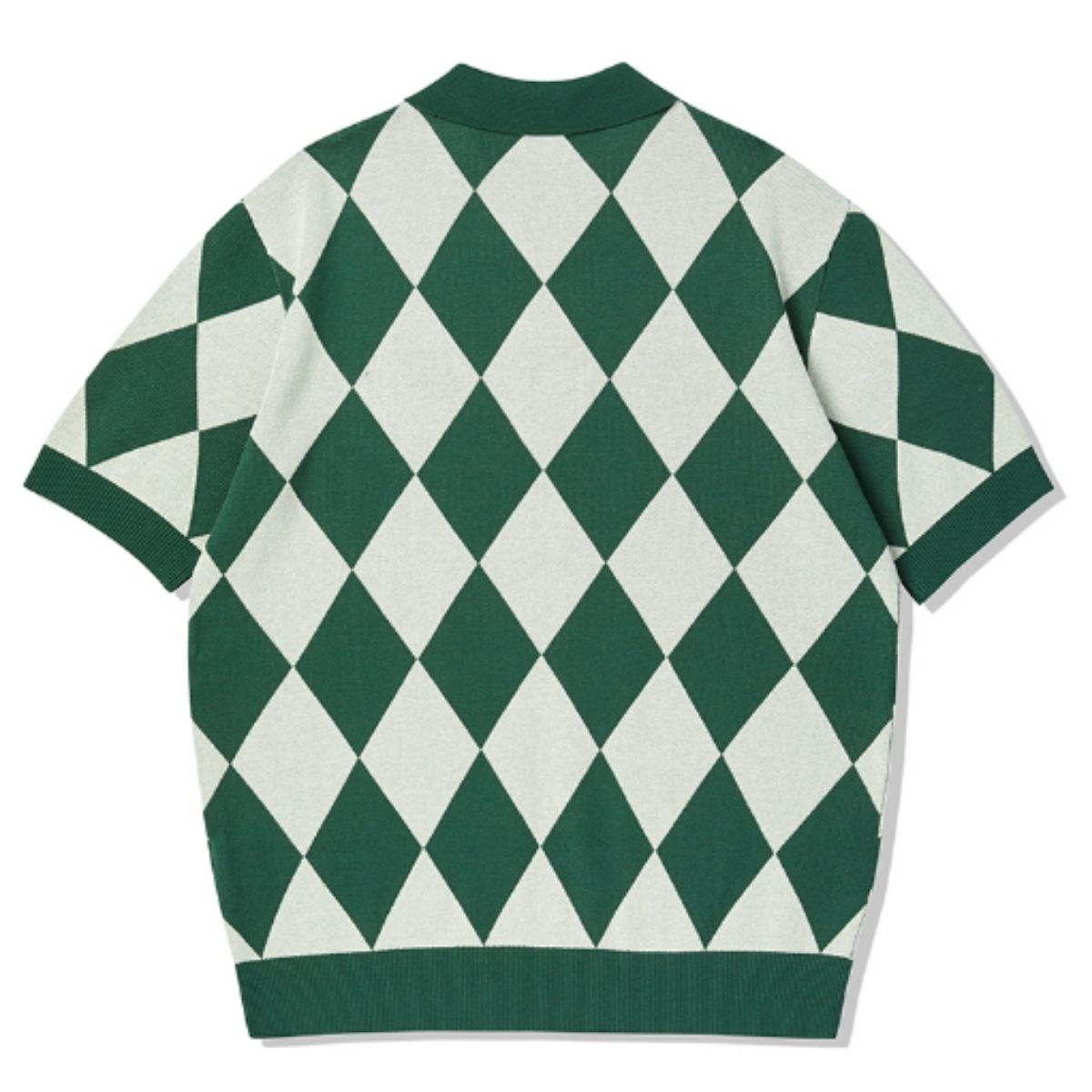 LifeWork Argyle Collar T-Shirt Knit