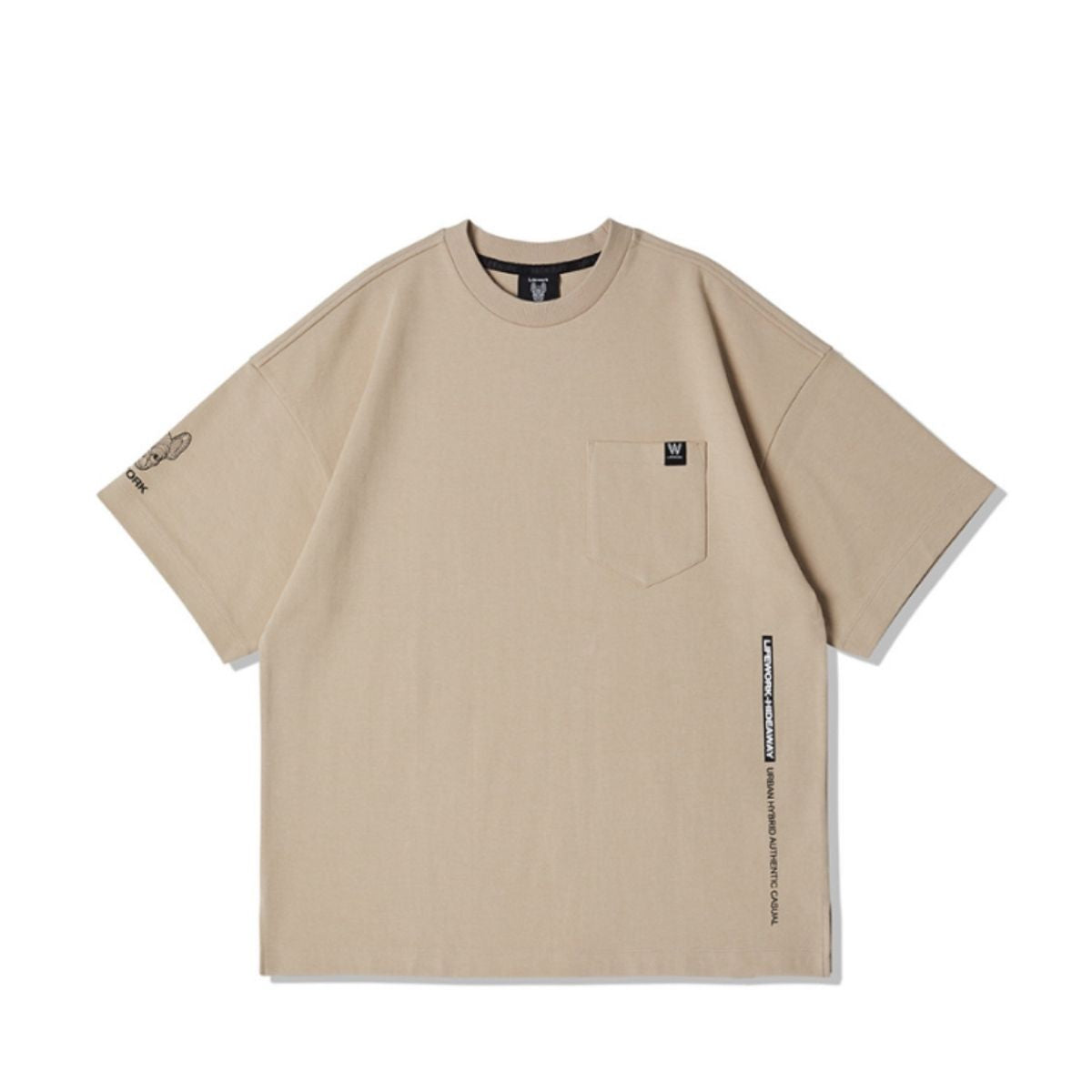 LifeWork Basic Pocket Label T-shirt