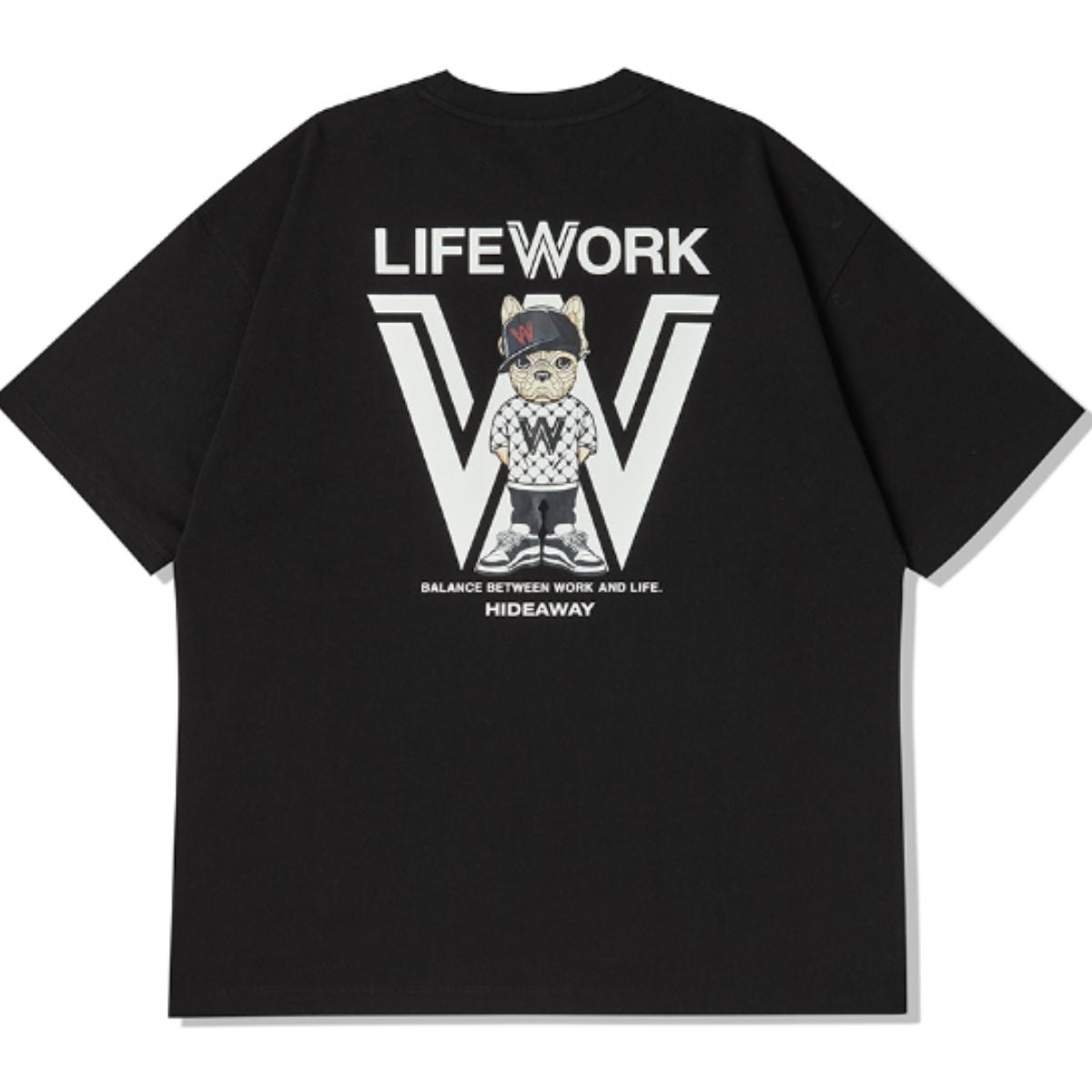 LifeWork Big Radogram Hip Dog T-Shirt