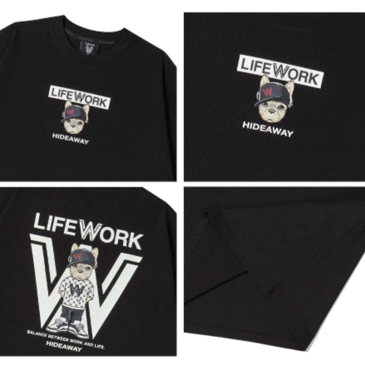 LifeWork Big Radogram Hip Dog T-Shirt