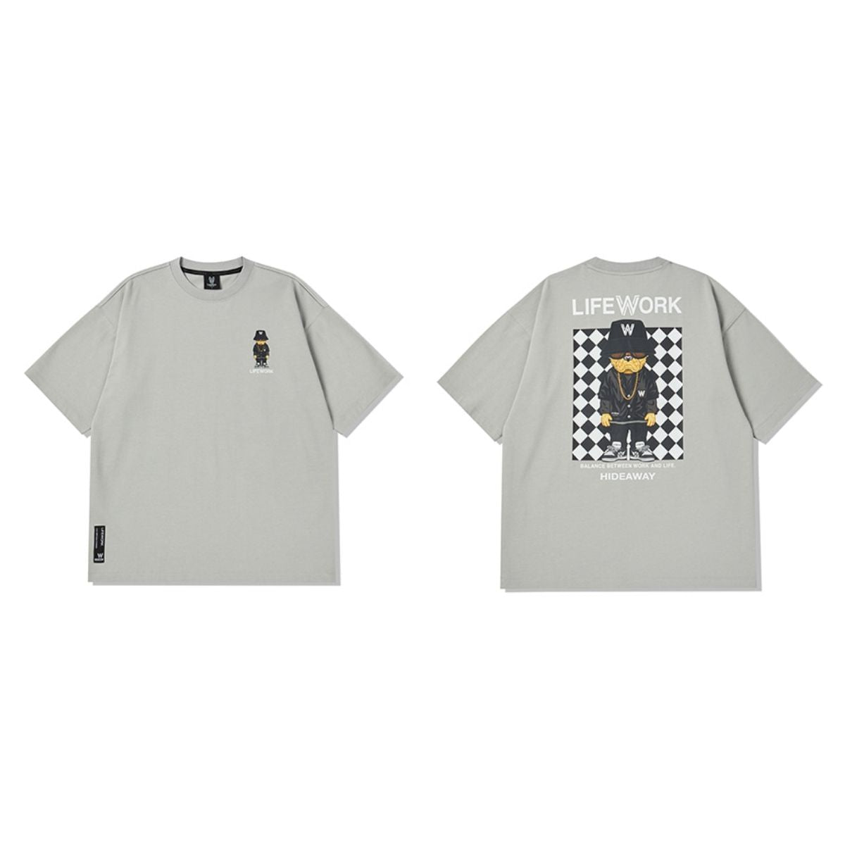 LifeWork Checkerboard Hipdog T-Shirt