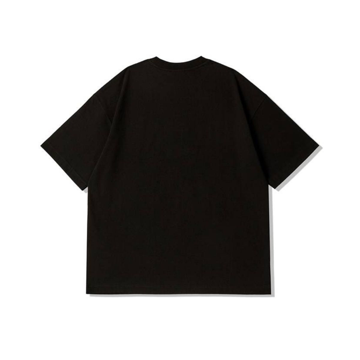 LifeWork Embroidered Multi Radogram Figure T-shirt Black