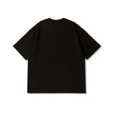 LifeWork Embroidered Multi Radogram Figure T-shirt Black