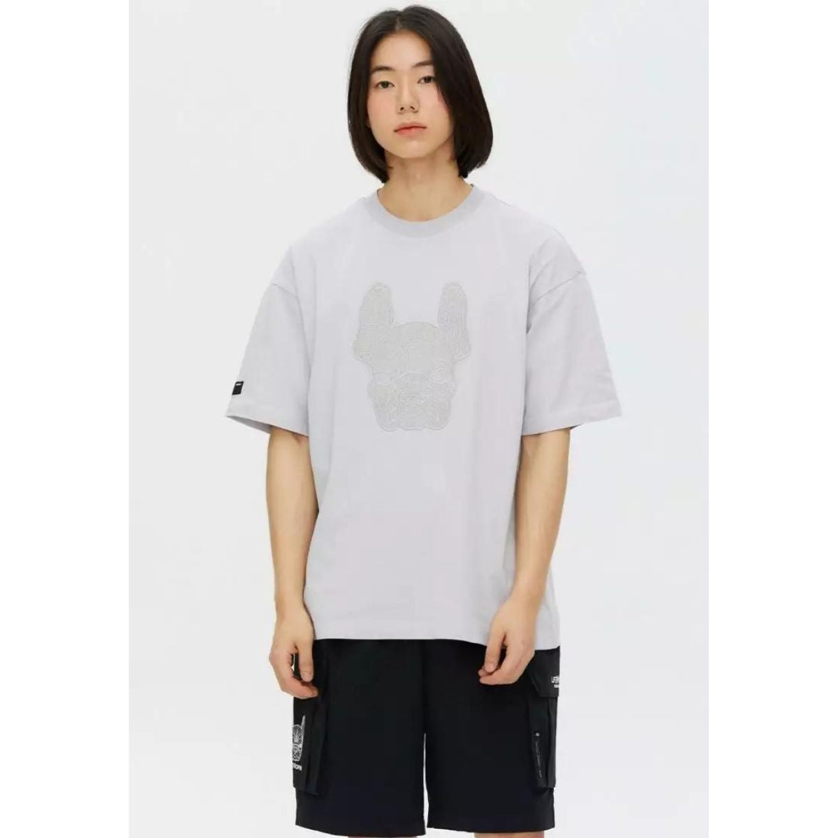 LifeWork Lace Radog Applique T-shirt