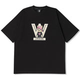 LifeWork Logo Snapback Hip Dog T-Shirt Black