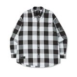 LifeWork Multi-Logo One-Pocket Check Long Shirt