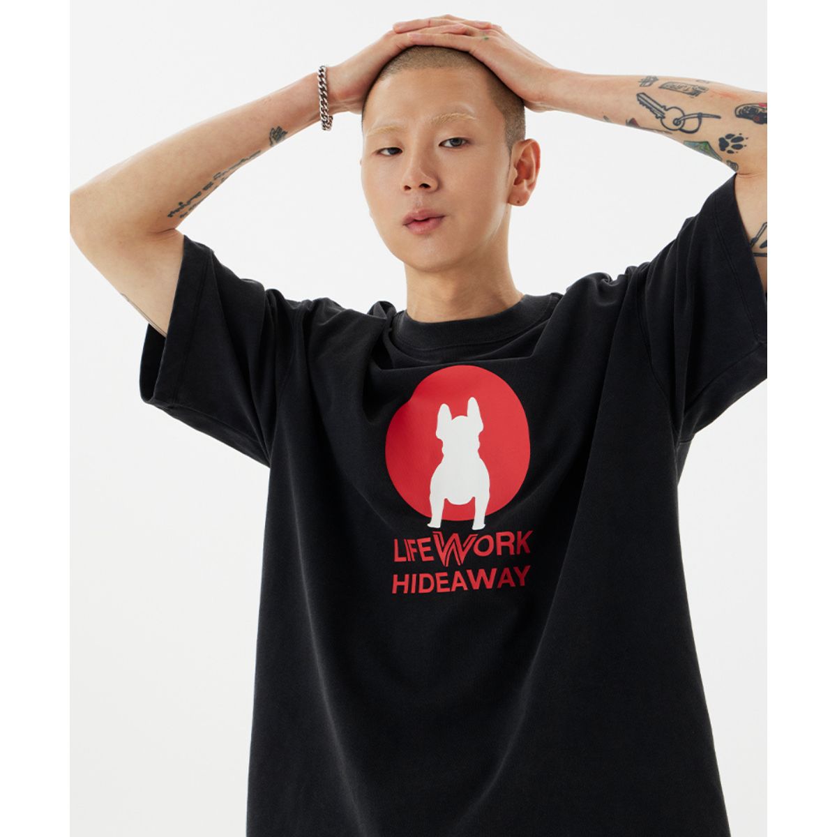 LifeWork Pigment Round Radog T-Shirt