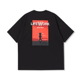 Lifework Radog Artwork Wide T-Shirt